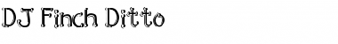 Download DJ Finch Ditto Regular Font Title Preview