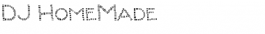 Download DJ HomeMade Regular Font Title Preview