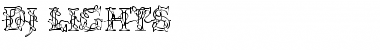 Download DJ Lights Regular Font Title Preview