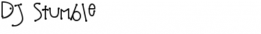 Download DJ Stumble Regular Font Title Preview