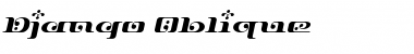Download Django Oblique Font Title Preview