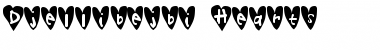 Download Djellibejbi Hearts Regular Font Title Preview