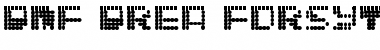 Download dmf  drea forsythia Regular Font Title Preview