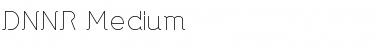 Download DNNR Medium Font Title Preview
