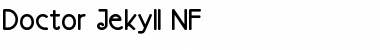 Download Doctor Jekyll NF Regular Font Title Preview