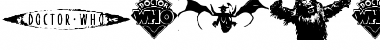 Download Doctor Who 2006 Regular Font Title Preview