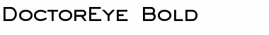 Download DoctorEye Bold Font Title Preview