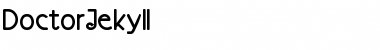 Download DoctorJekyll Regular Font Title Preview