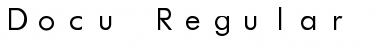 Download Docu Regular Font Title Preview