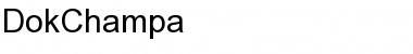 Download DokChampa Regular Font Title Preview