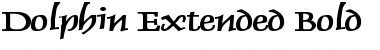 Download Dolphin Extended Bold Font Title Preview