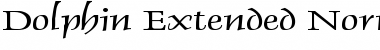 Download Dolphin Extended Normal Font Title Preview