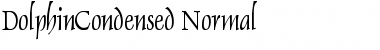 Download DolphinCondensed Normal Font Title Preview