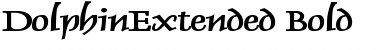 Download DolphinExtended Bold Font Title Preview