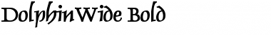Download DolphinWide Bold Font Title Preview