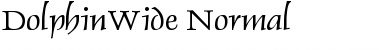 Download DolphinWide Normal Font Title Preview