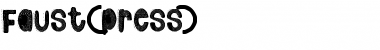 Download Faustpress Regular Font Title Preview