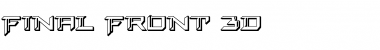 Download Final Front 3D Regular Font Title Preview