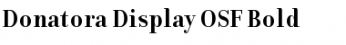 Download Donatora Display OSF Bold Font Title Preview