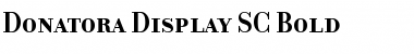 Download Donatora Display SC Bold Font Title Preview