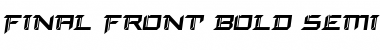 Download Final Front Bold Semi-Italic Bold Semi-Italic Font Title Preview
