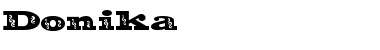 Download Donika Regular Font Title Preview
