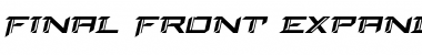 Download Final Front Expanded Italic Expanded Italic Font Title Preview
