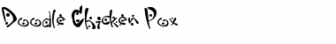 Download Doodle Chicken Pox Regular Font Title Preview