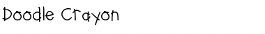 Download Doodle Crayon Regular Font Title Preview