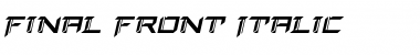 Download Final Front Italic Italic Font Title Preview
