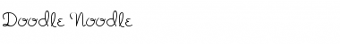 Download Doodle Noodle Regular Font Title Preview