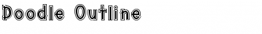 Download Doodle Outline Regular Font Title Preview