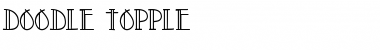 Download Doodle Topple Regular Font Title Preview