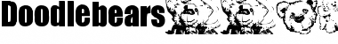 Download Doodlebears Regular Font Title Preview