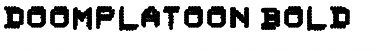 Download DoomPlatoon Bold Font Title Preview