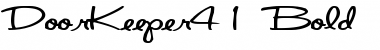 Download DoorKeeper41 Bold Font Title Preview