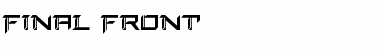 Download Final Front Regular Font Title Preview