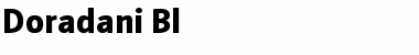 Download Doradani Black Font Title Preview