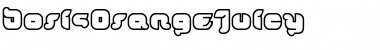 Download DorisOrangeJuicy Medium Font Title Preview