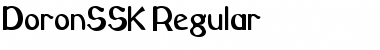 Download DoronSSK Regular Font Title Preview
