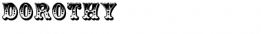 Download Dorothy Regular Font Title Preview