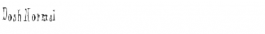 Download Dosh Normal Font Title Preview