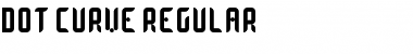 Download Dot Curve Regular Font Title Preview