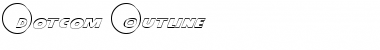 Download Dot.com Outline Outline Font Title Preview