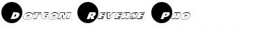 Download Dot.com Reverse Pro Reverse Pro Font Title Preview