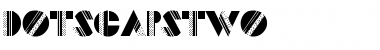 Download DotsCapsTwo Regular Font Title Preview