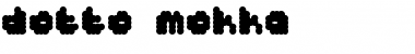 Download dotto mokka Font Title Preview