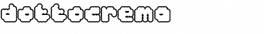 Download dottocrema Regular Font Title Preview