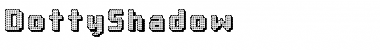 Download DottyShadow Regular Font Title Preview