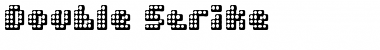 Download Double Strike Regular Font Title Preview